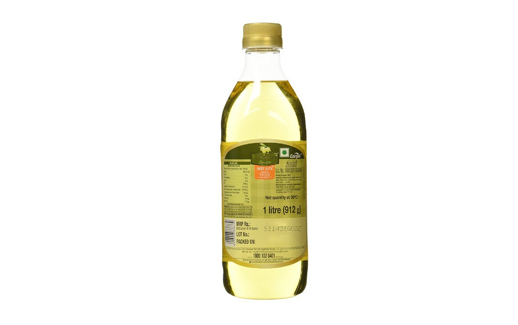 Leonardo Just Lite Olive Oil, Extra Light   Bottle  1 litre